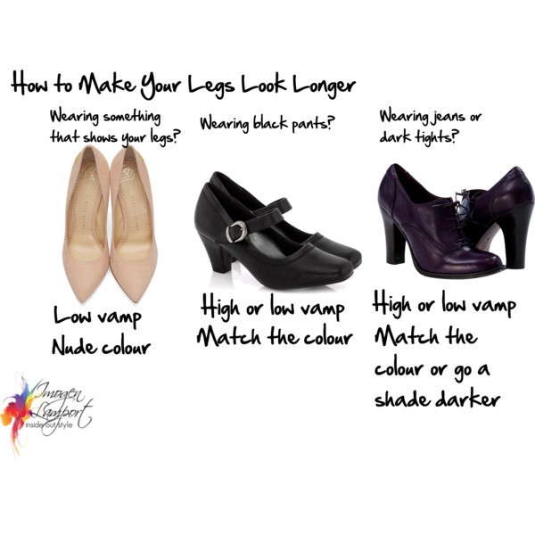 how to make your legs look longer - tips for choosing the right shoes