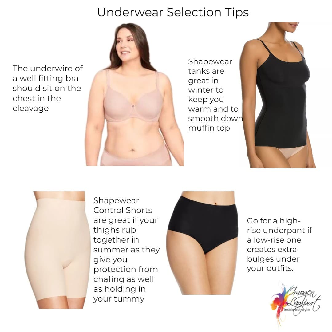 Underwear selection tips for better more stylish outfits