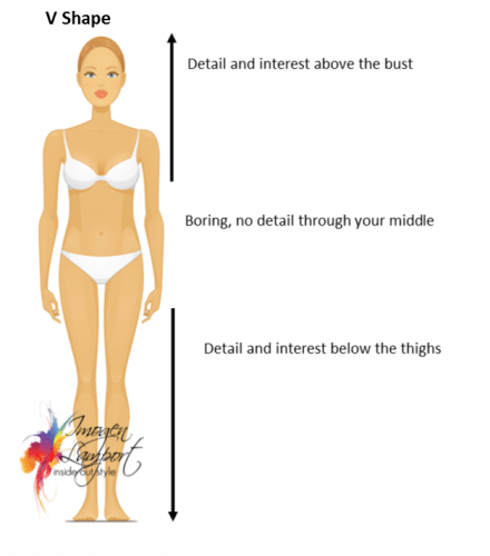 Book 15 - Inverted Triangle Body Shape with a Short-Waistplacement