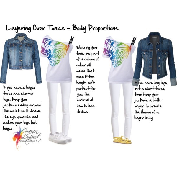 How to layer tops over tunics - what you need to know about body proportions