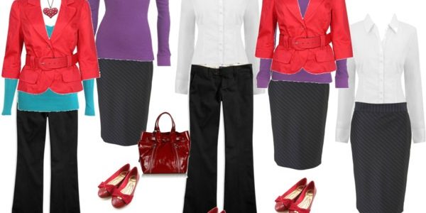 Wardrobe Capsule - 10 items - 1 working week of outfits