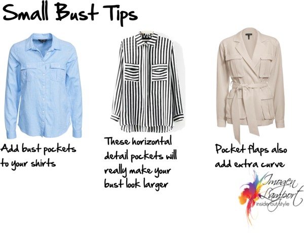 Small bust tips pockets