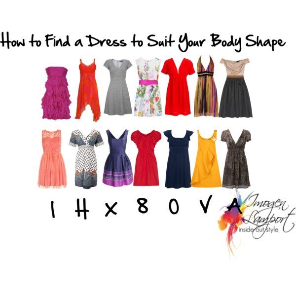 how to find the right dress for your body shape