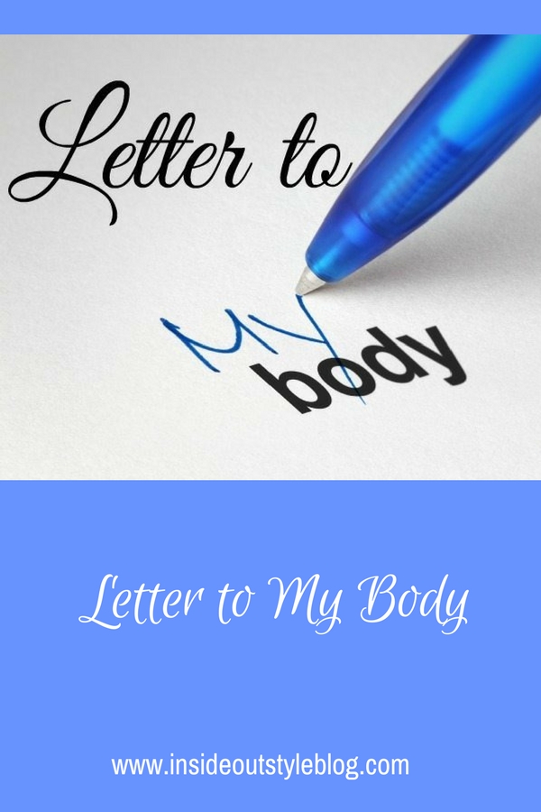 Letter To My Body