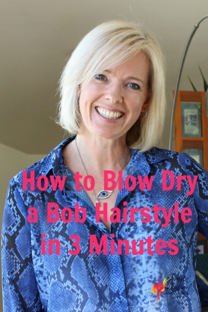 How to Blow Dry a Bob in 3 Minutes - Inside Out Style