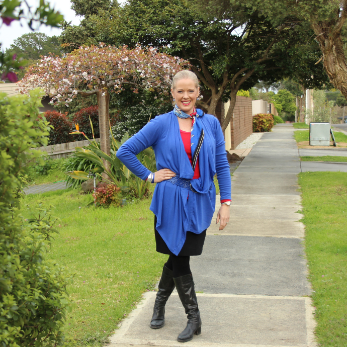 Spring dress with clearance leggings