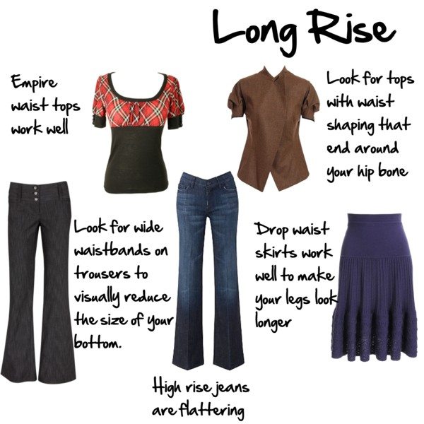 What to Wear If You're Short Waisted or Long Waisted, long legs