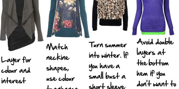 How to layer tops - tips from a professional personal stylist #layeringtips