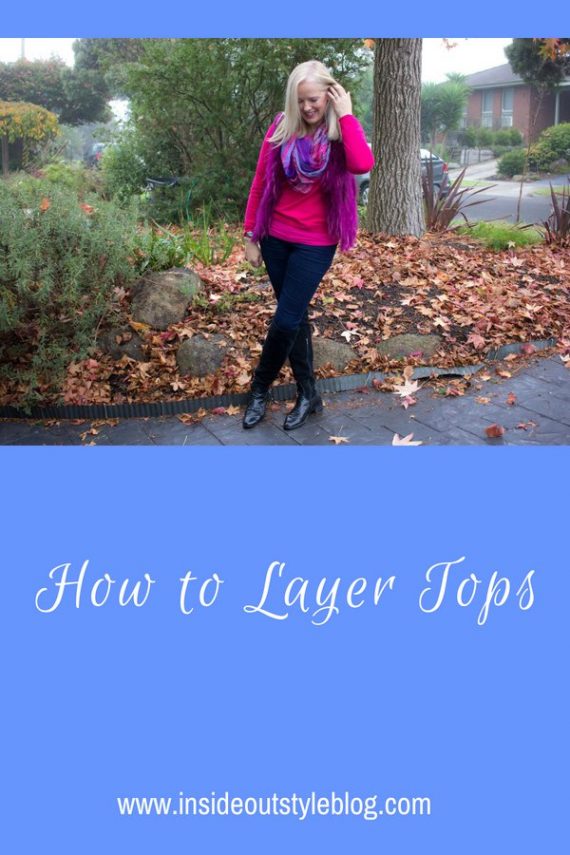 How to Layer Tops — Inside Out Style
