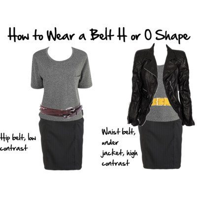 How to Wear a Belt, H or O Shape
