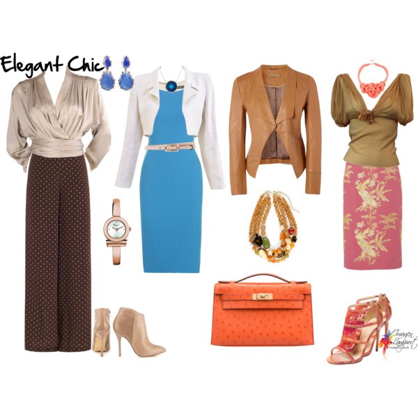 Elegant chic attire best sale