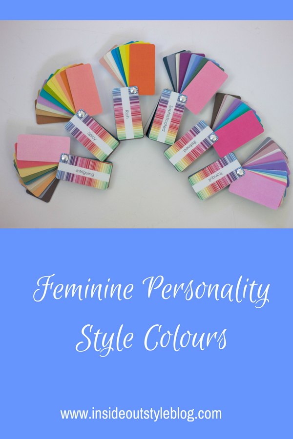 Understanding how your personality influences your colour choices - the Feminine personality style