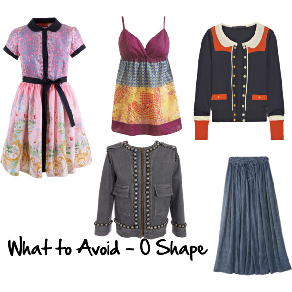 What to Avoid when dressing the O shape body