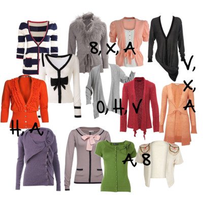 Choosing Cardigans