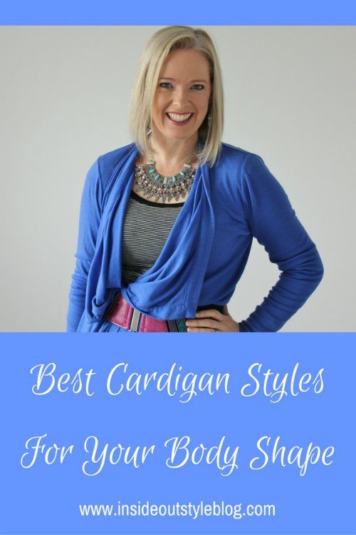 cardigan for pear shaped body