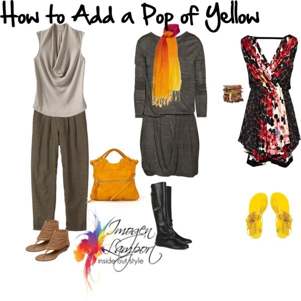 How to add a pop of yellow