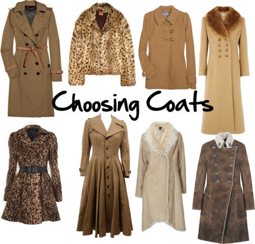 choosing coats