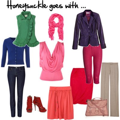 Honeysuckle - Pantone's Colour of 2011 — Inside Out Style