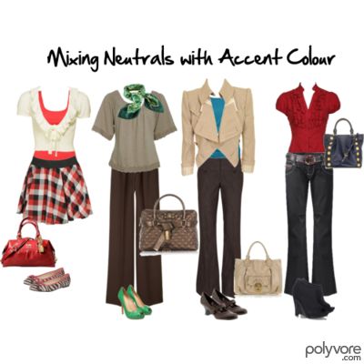 Mixing Neutrals with Accent Colour