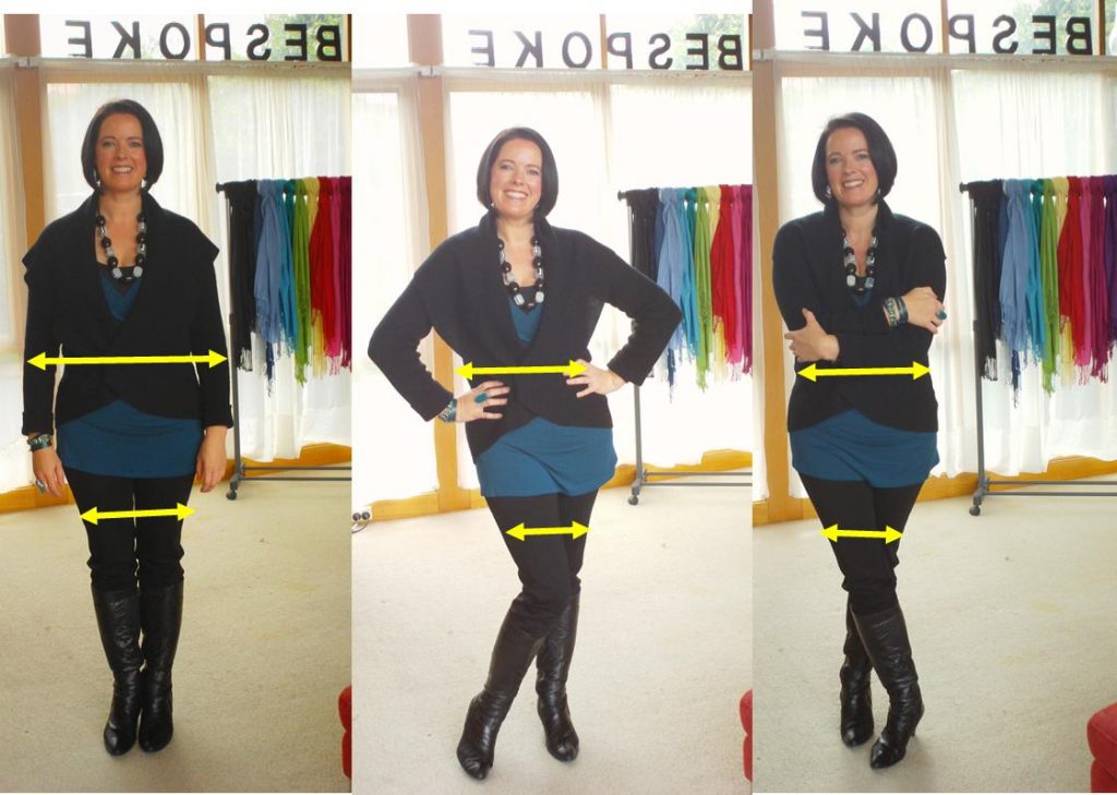 how to appear slimmer in photos