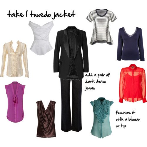 Female tuxedo outlet jackets