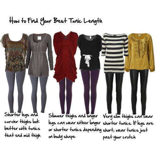hot to find your best tunic length