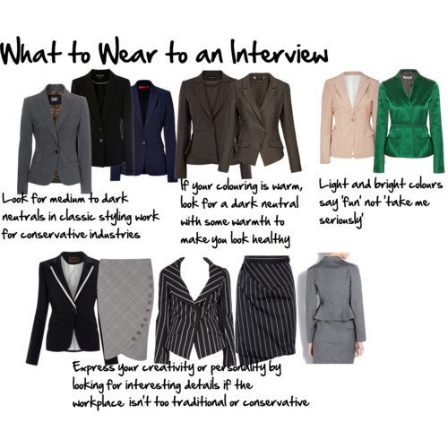 clothes to wear in interview