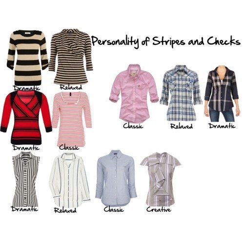 Personality of Stripes and checks