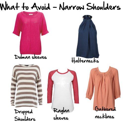 How to dress when you have narrow shoulders