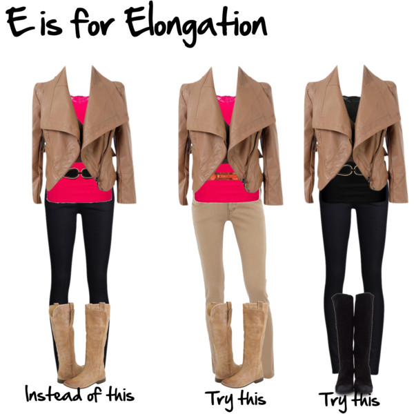 E is for Elongation - Imogen Lamport's A-Z of Style - How to dress taller and slimmer