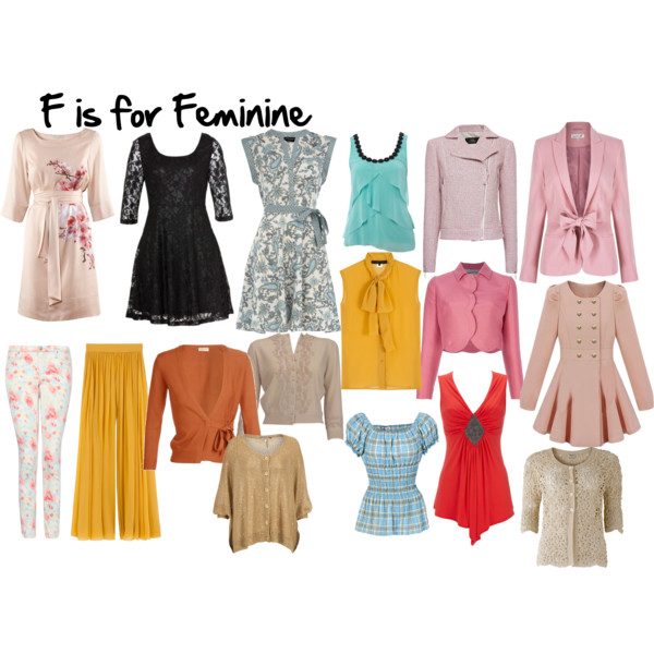 F is for Feminine dressing - Imogen Lamport's A-Z of Style - how to embrace your feminine style in your outfits