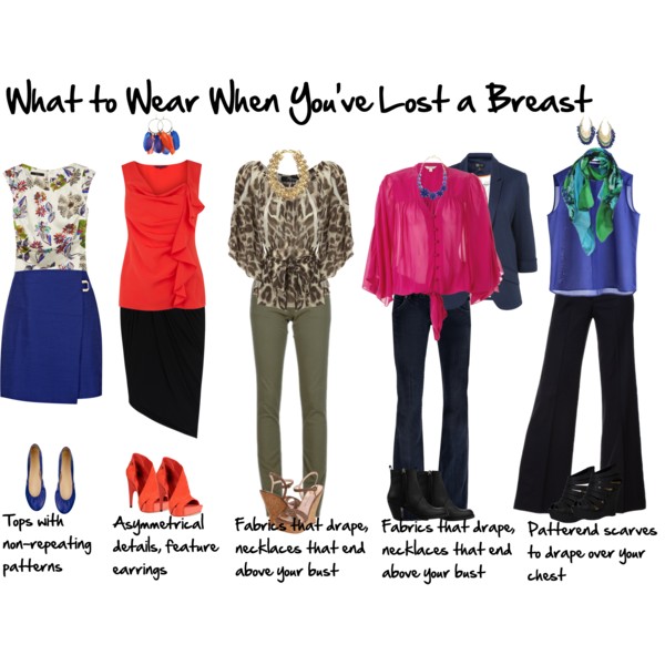 What to wear when you've lost a breast after a mastectomy