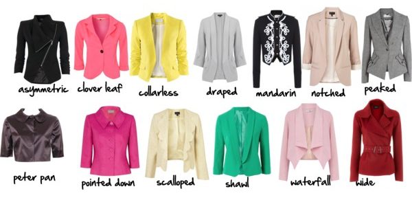 Different types of hot sale jackets for ladies