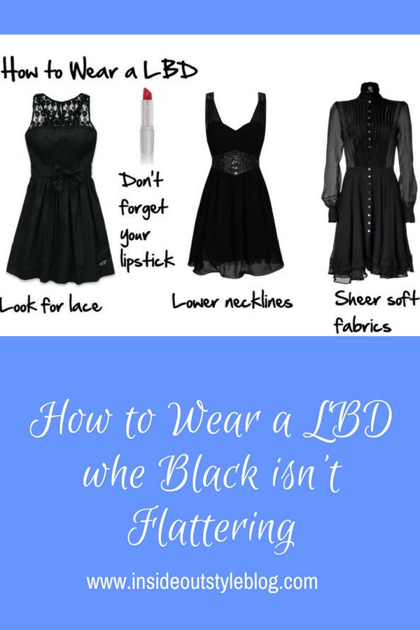 How to wear an LBD when black isn't flattering