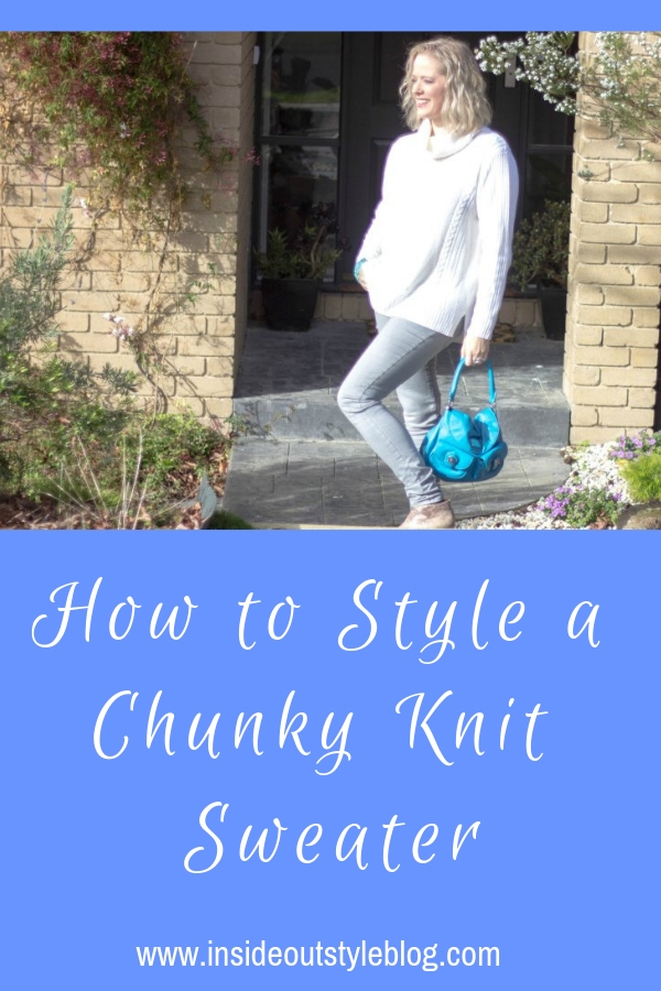 ow to style a chunky knit sweater