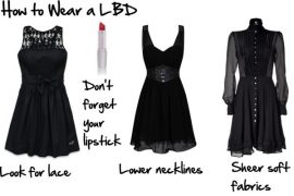 How to make an LBD look good when black washes you out