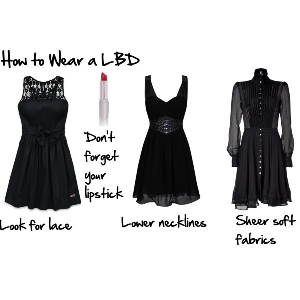 How to make an LBD look good when black washes you out