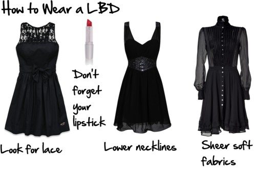 how to wear a lbd