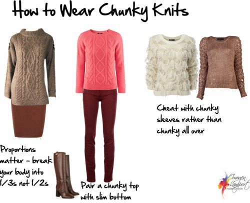 How to Wear a Chunky Knit Sweater