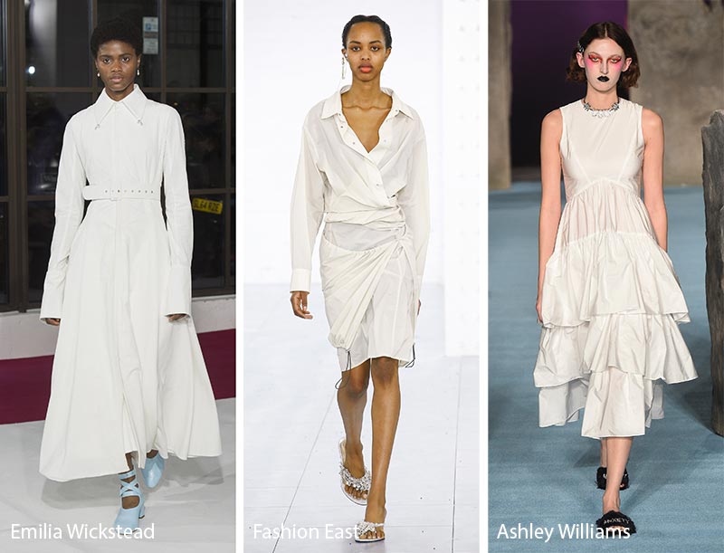 White in winter - Autumn/winter 2019 fashion trends