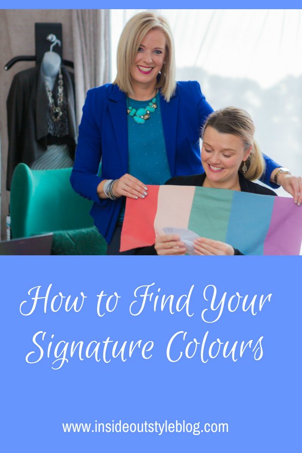 How to Find Your Signature Colours - your eye enhancers, skin enhancers, and hair enhancers - these are your ultimate or knockout colours