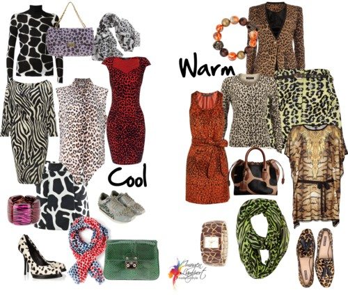 Animal prints - cool or warm