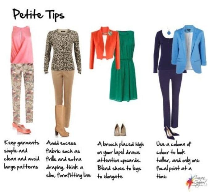 Fashion Tips For Petite Women, Petite Styling