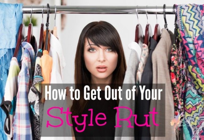 how to get out of the mommy style rut