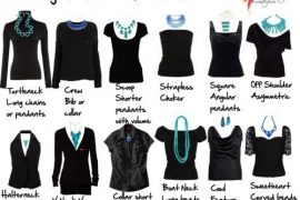 How to Choose a Necklace to Work with Your Neckline