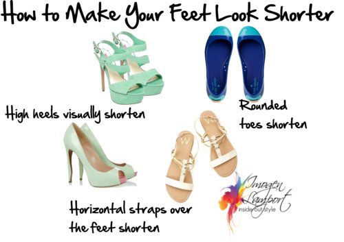 How to Make Your Feet Look Shorter