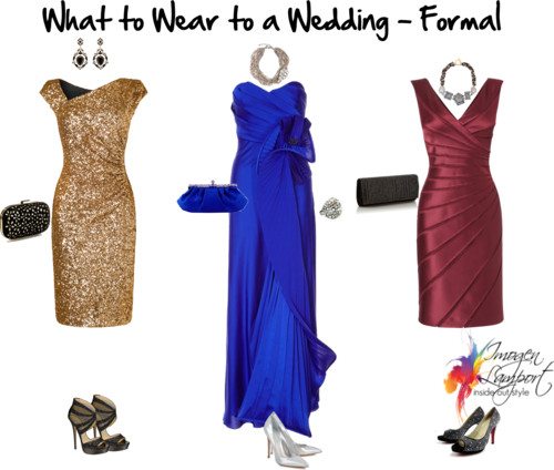 What to wear to a wedding - formal