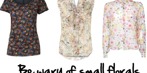 Small florals can feel aging