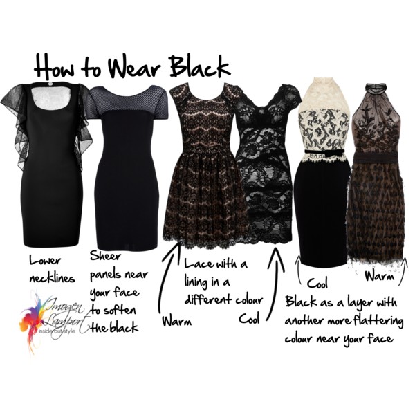 How to Wear Black When It's Not Your Colour