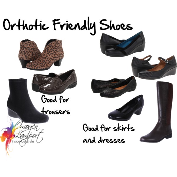 Finding orthotic friendly shoes